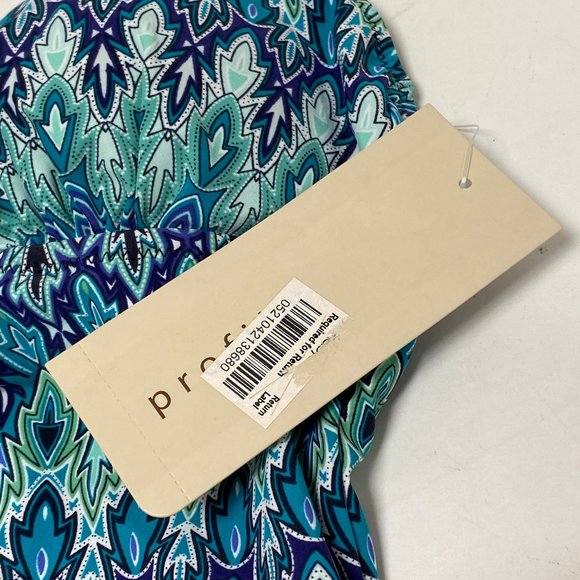 Profile by Gottex Blue Tankini Swim Top - Picture 7 of 10